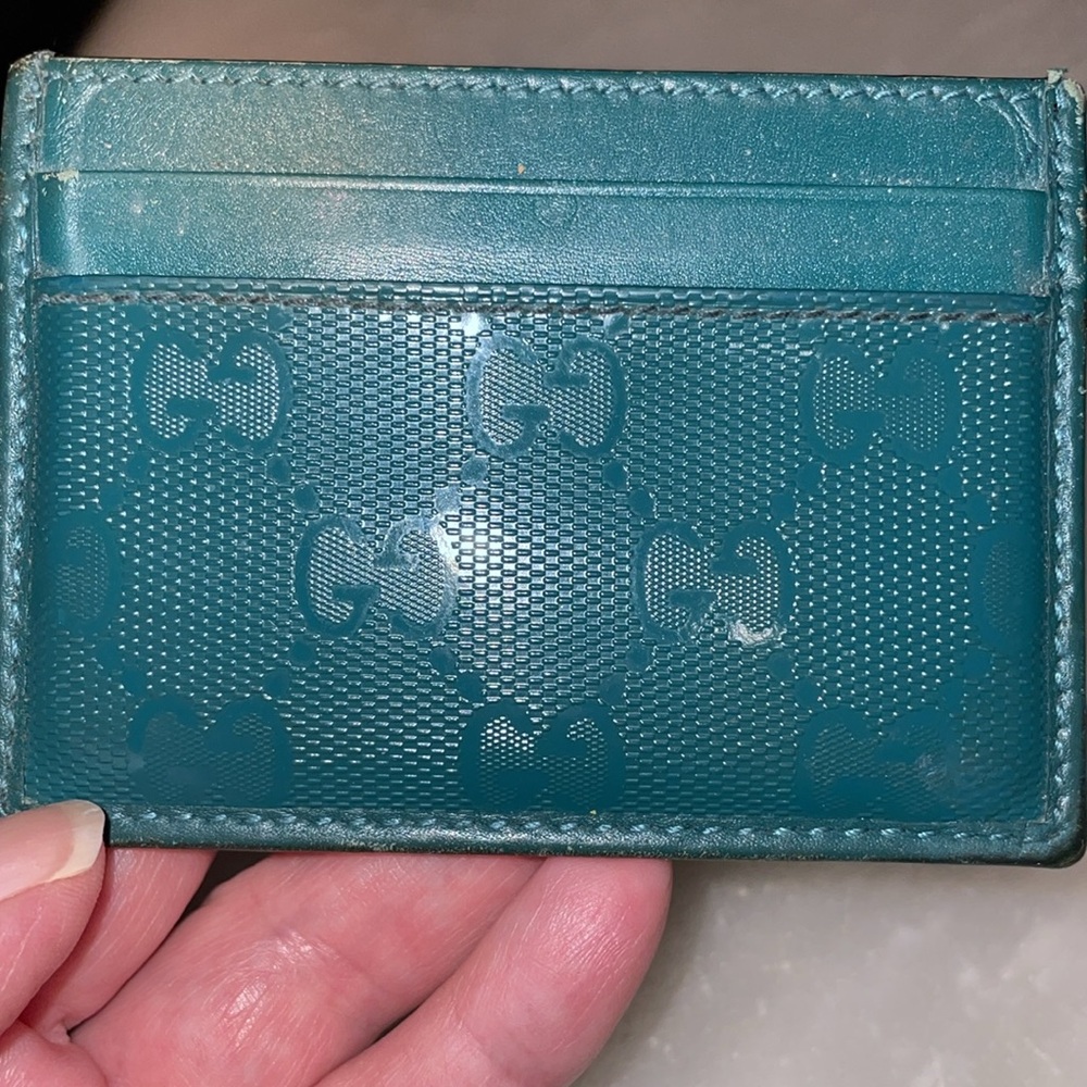 Authentic Gucci GG card holder - Picture 4 of 10